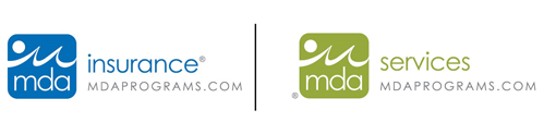 MDA Insurance and MDA Services Logos
