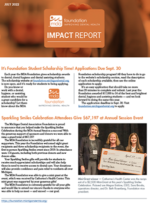 Summer 2022 Foundation Impact Report